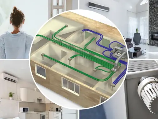 Nowoczesny dom z wentylacją mechaniczną z odzyskiem ciepła. Komfort i oszczędność energii dzięki innowacyjnemu systemowi.