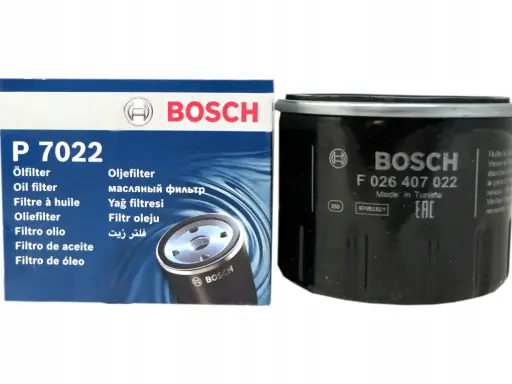 Filtr oleju Bosch P 7022, idealny do Dacia Duster 1.5 dCi. Sprawdź, ile oleju potrzebuje Twój Duster!