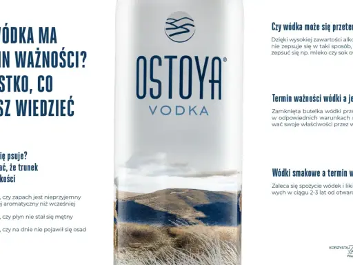 Czy wódka wietrzeje? Dowiedz się, czy wódka ma termin ważności i jak rozpoznać, że straciła na jakości.