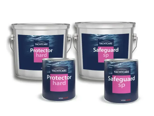 YACHTCARE Protector hard und Safeguard sp: Ihre antifouling alternative für saubere Schiffe.
