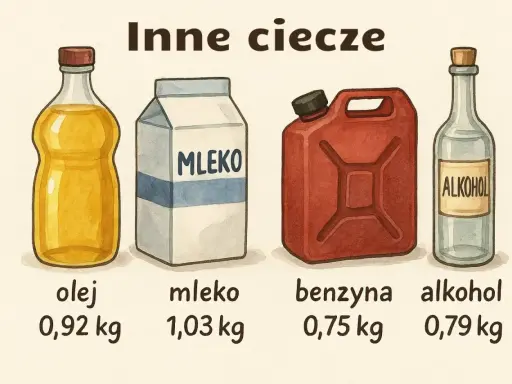 Ile gram czystego alkoholu zawiera 0,5 litra wódki? Obrazek pokazuje, że alkohol waży 0,79 kg.