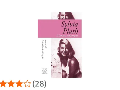 Copertina libro "Il lamento della regina" di Sylvia Plath, con foto della giovane autrice.