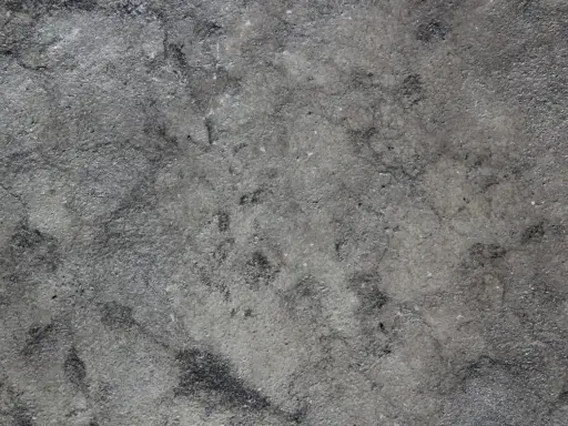 Textura rugosa y desigual de hormigón gris, con zonas más oscuras que sugieren desgaste o humedad.