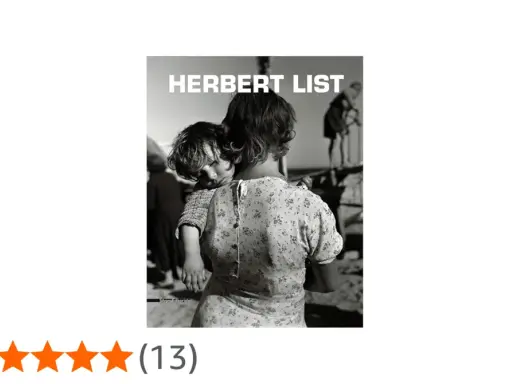 Copertina del libro "HERBERT LIST" con una madre che abbraccia il suo bambino.