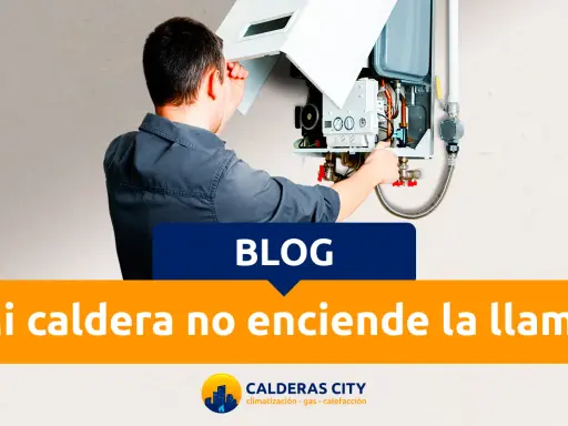 Técnico revisa caldera que no enciende la llama. Soluciones para tu hogar.