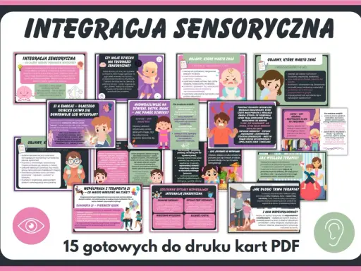 Integracja sensoryczna: jak rozpoznać trudności u dziecka, objawy, wsparcie terapeuty i codzienne rytuały. Terapia SI.