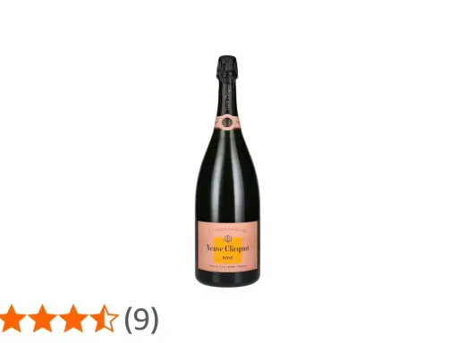 Veuve Clicquot Rosé Vintage 2012 Champagnerflasche, hoch bewertet.