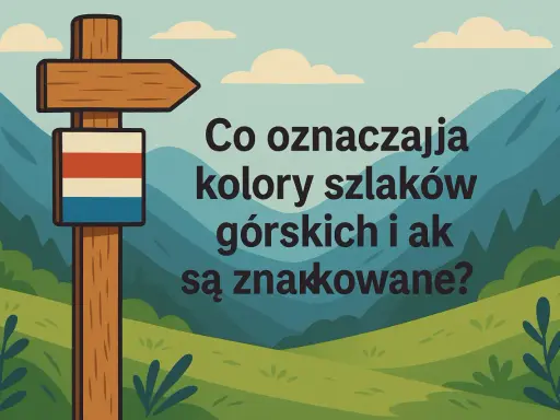 Kolory szlaków: Obalamy mit trudności! Poznaj ich prawdziwe znaczenie