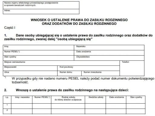 Zasiłek rodzinny: Oświadczenie krok po kroku uniknij błędów!