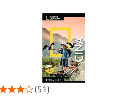 Copertina di National Geographic "Cina", con un pescatore su una zattera e cormorani. Un invito a scoprire i libri sulla Cina.
