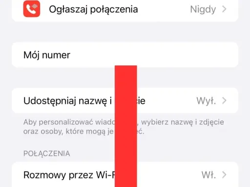 Ustawienia telefonu: "Mój numer", "Udostępniaj nazwę i zdjęcie". Jak zastrzec numer Play?