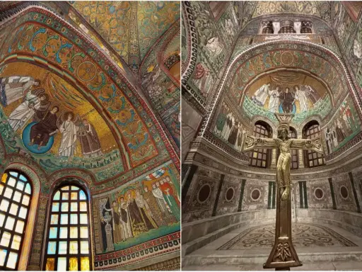 Mosaici bizantini mozzafiato e un crocifisso dorato: imperdibili cose da fare a Ravenna per un viaggio nella storia.