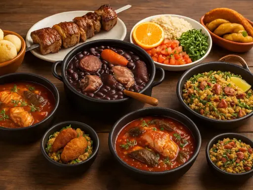La fascinante gastronomía de Brasil: sabores, historia y tradiciones
