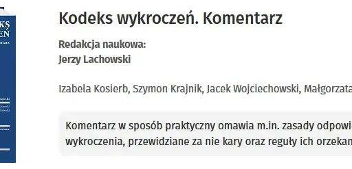 Kodeks wykroczeń: kary, grzywny, areszt co musisz wiedzieć?