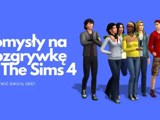 Pomysły na rozgrywkę w The Sims 4: grupa przyjaciół w różnorodnych stylizacjach, gotowa na nowe przygody w grze.