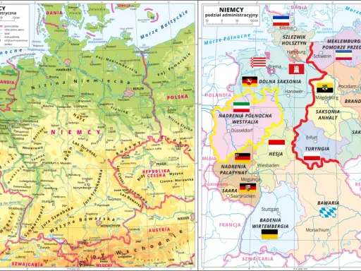 Gdzie leżą Niemcy? Odkryj ich położenie, sąsiadów i krajobraz!