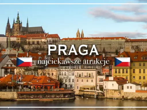 Praga: weekend pełen wrażeń wśród najciekawszych atrakcji. Widok na zamek i malownicze kamienice nad Wełtawą.