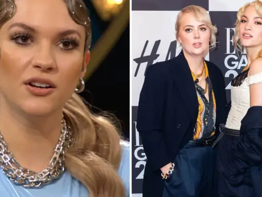 Tove Styrke och hennes partner på röda mattan.