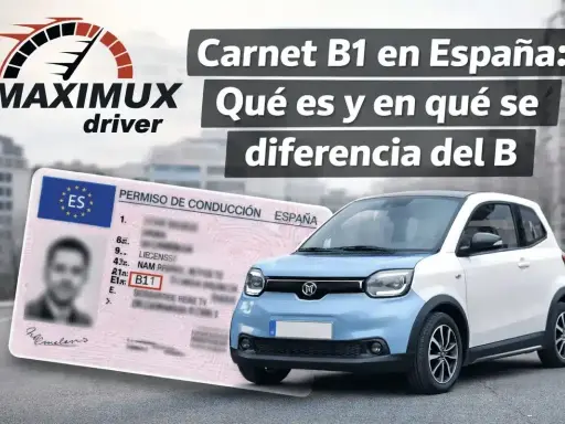 Carnet B1 en España: un permiso para conducir vehículos ligeros. Descubre qué es y cómo se diferencia del carnet B.