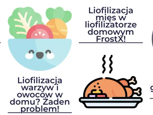 Dowiedz się, jak samemu zrobić żywność liofilizowaną w domowym liofilizatorze FrostX. Liofilizacja warzyw, owoców i mięsa jest prosta!