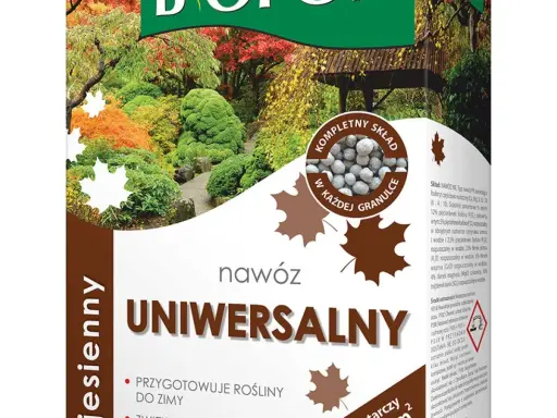 Jesienny nawóz uniwersalny – idealny, gdy zastanawiasz się, jaki nawóz na jesień pod warzywa wybrać. Przygotowuje rośliny do zimy.