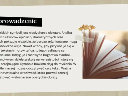Otwarta książka z suchymi kwiatami przyklejonymi taśmą do stron.
