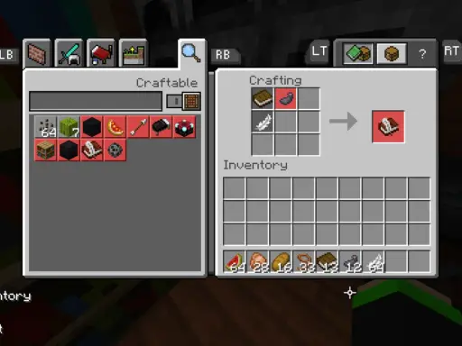 Jak zrobić książkę z piórem w Minecraft: potrzebujesz księgi, pióra i atramentu.