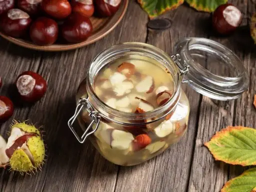 Nalewka z kasztanów: prosty przepis na żylaki i bóle stawów