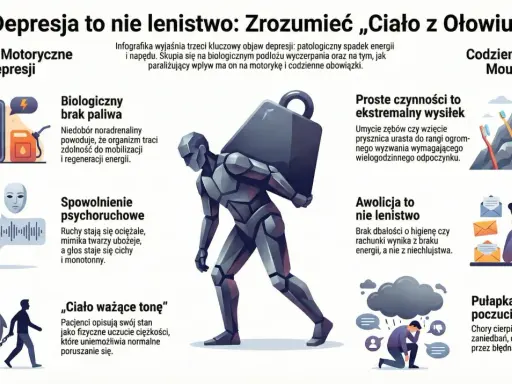 Fizyczne objawy depresji i nerwicy: Co mówi Twoje ciało?