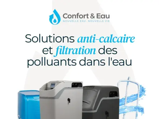 Solutions anti-calcaire et filtration pour l'eau très dure. Appareils de traitement d'eau.