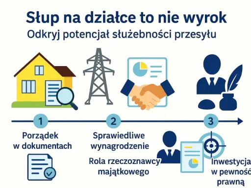 Jak ustalić, ile żądać za służebność przesyłu? Proces: porządek w dokumentach, sprawiedliwe wynagrodzenie z rzeczoznawcą, inwestycja w pewność prawną.