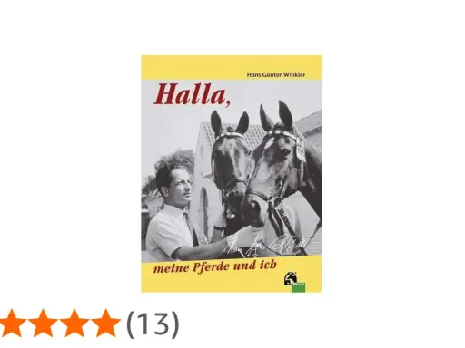 Hans Günter Winkler mit seinen Pferden. Das Buch "Halla, meine Pferde und ich" thematisiert die Beziehung zu seinen Tieren, nicht die Todesursache eines Pferdes.