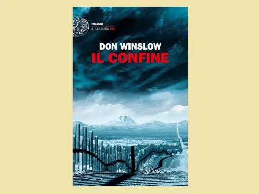 Copertina del libro "Il Confine" di Don Winslow, parte della sua serie di libri in ordine cronologico.