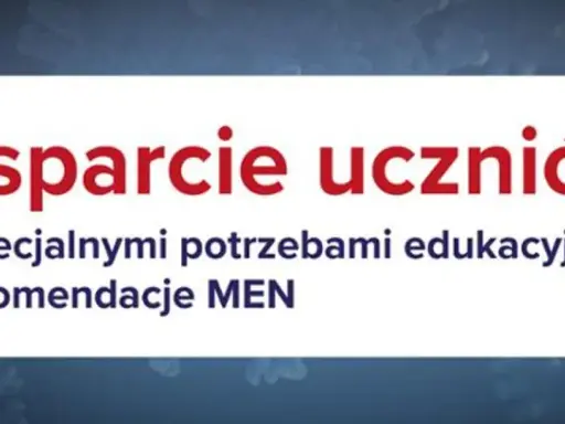 Wsparcie uczniów ze specjalnymi potrzebami edukacyjnymi – rekomendacje MEN. Nauczyciel wspomagający to klucz do sukcesu.