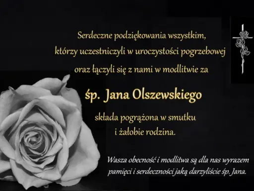 Podziękowanie po pogrzebie: Jak odpowiedzieć z taktem i wsparciem?