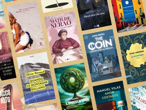 Copertine di libri in uscita prossimi 90 giorni: romanzi, gialli e saggi con grafiche accattivanti.