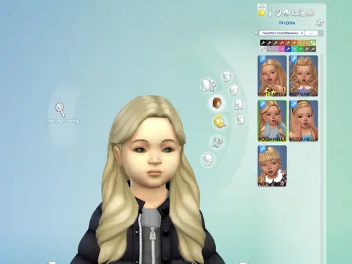 Tworzenie postaci w The Sims 4, wybieranie fryzur. Można tu znaleźć kody do The Sims 4 na ubrania i fryzury, aby nadać Simom unikalny wygląd.
