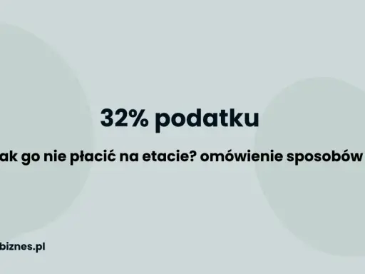 Jak uniknąć drugiego progu podatkowego? Zmień 32% na 12%!
