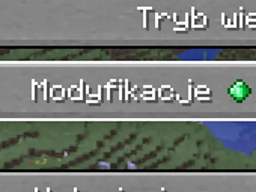 Wybieranie modyfikacji w Minecraft, aby ulepszyć rozgrywkę.