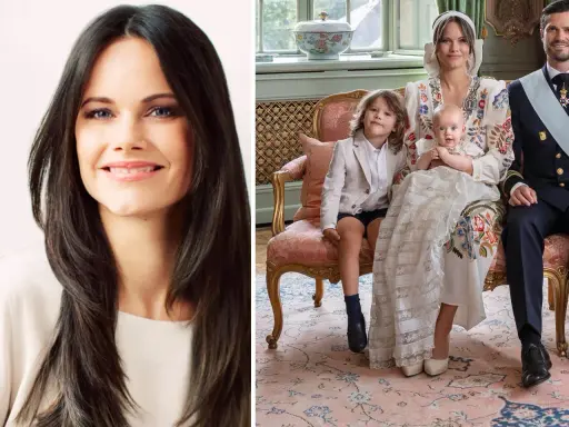 Prinsessan Sofia med sina prinsar. En familjebild med kunglig glans.