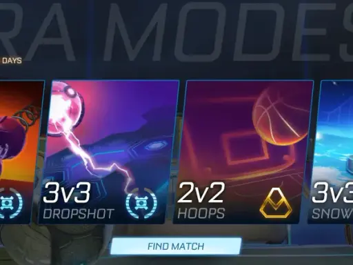Ekstra tryby Rocket League: Rumble, Dropshot, Hoops, Snow Day. Sezon kończy się za 5 dni.