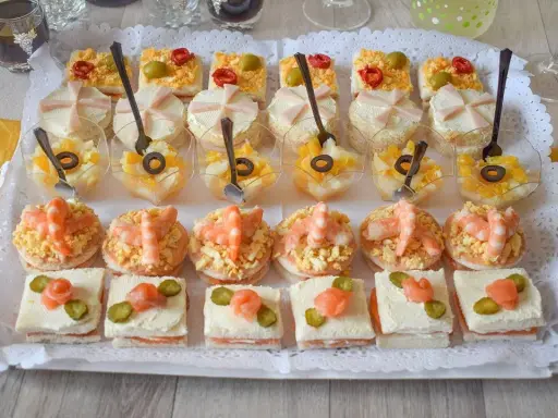 Canapé gastronomía: recetas irresistibles y secretos de presentación
