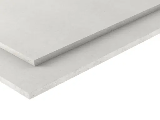 Zwei fermacell platten wasserfest, ideal für Feuchträume.