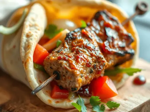 Ile kalorii ma kebab w tortilli? Wybierz mądrze i jedz zdrowiej!