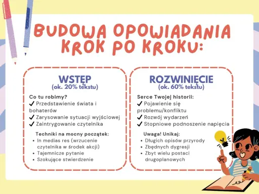 Wstęp do opowiadania przykłady: jak zacząć historię, by wciągnąć czytelnika. Porady dotyczące budowy opowiadania krok po kroku.