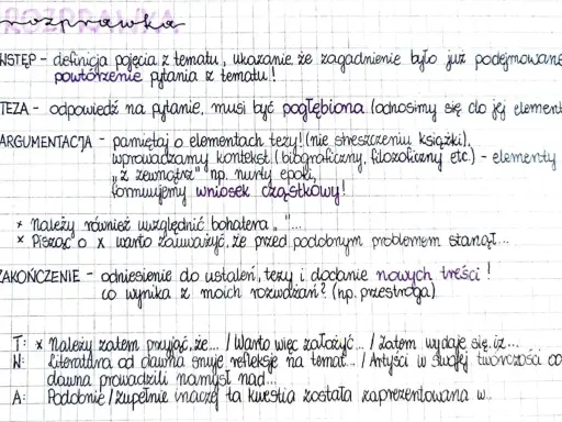 Czego uczy literatura? Rozprawka krok po kroku + gotowe tezy