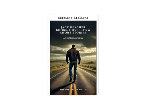 Guida definitiva ai libri di Lee Child in ordine cronologico. Un uomo cammina su una strada deserta.