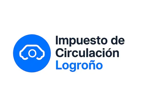 Logo del IVTM que es el Impuesto de Circulación de Logroño.