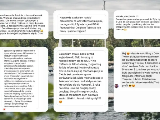 Przewodnik po Oslo to skarb! Mnóstwo praktycznych porad i pięknych zdjęć, idealny, by odkryć co warto zobaczyć w Oslo.