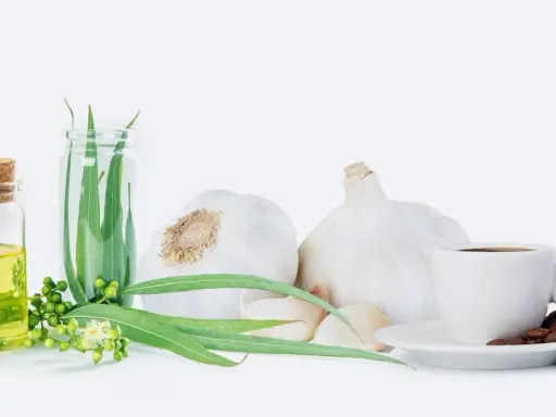 Knoblauch, Kaffee und Eukalyptusöl – natürliche Helfer für Asthma Hausmittel.